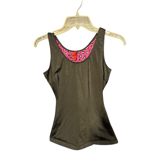 Spanx Womens Black Tank Top M Shaping Slimming Fit - Picture 1 of 4